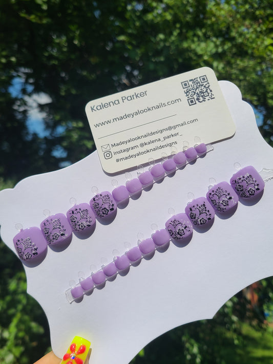 24 piece Toe nail set