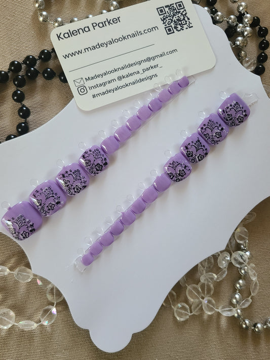 24 piece Toe nail set