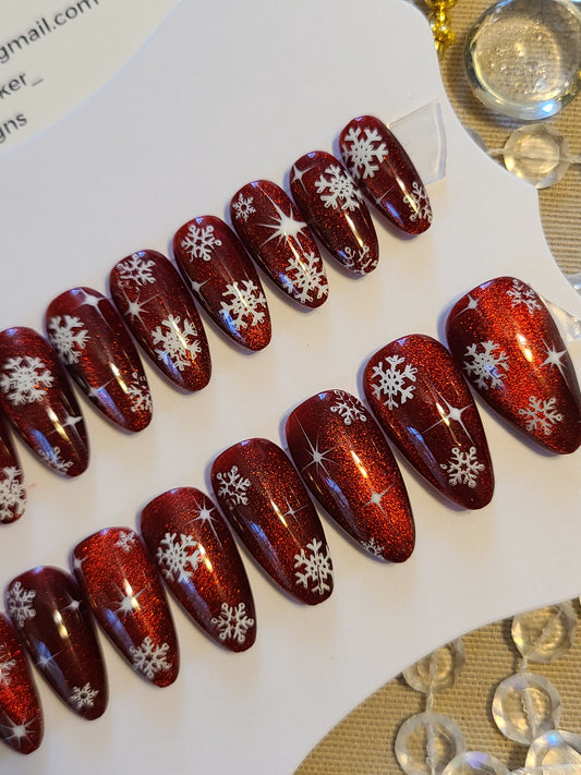 Red Snowflakes