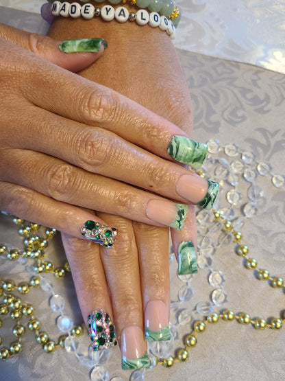 Green Marble (Duckies)