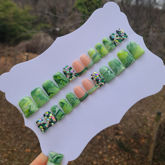 Green Marble (Duckies)