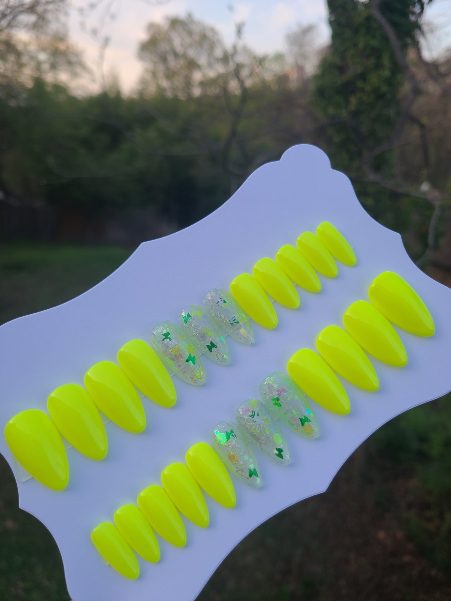 Neon Butterflies