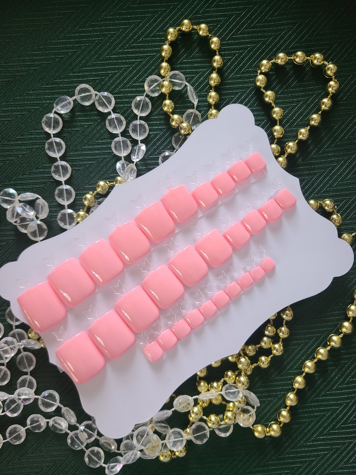 Baby Pink Toe Nail set